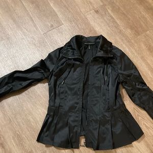 White House black market smocked jacket